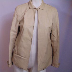 WWorth Leather Jacket, open front see below for siz